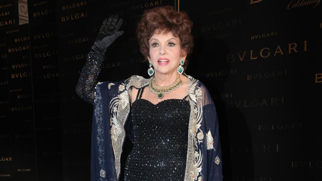 La actriz Gina Lollobrigida.