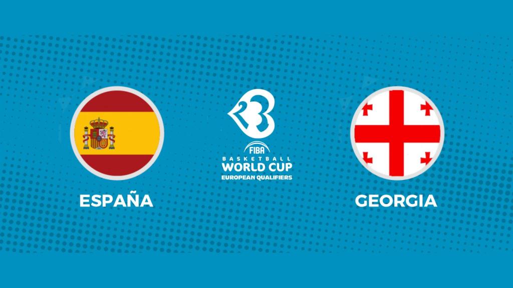 España - Georgia: siga en directo la Clasificación para el MundoBasket 2023