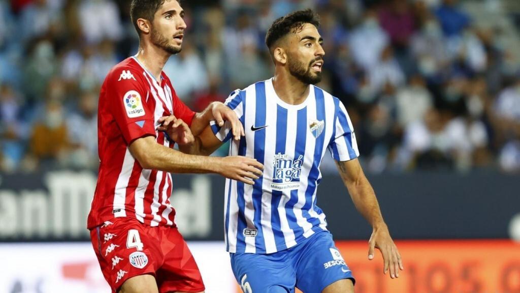 Juande en un partido de la temporada.