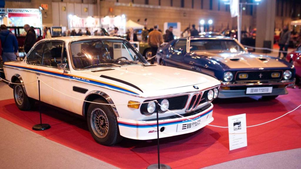 Concurso de elegancia BMW E9 CSL Alpina.