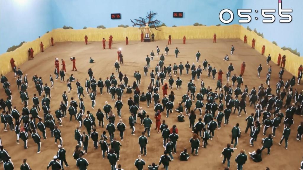 El juego del calamar en YouTube