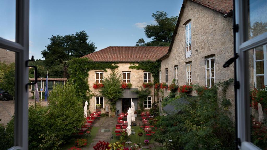 El hotel A Quinta da Auga, en Santiago.