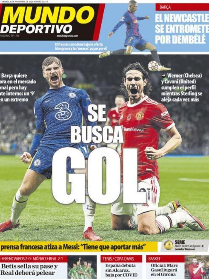 Portada Mundo Deportivo