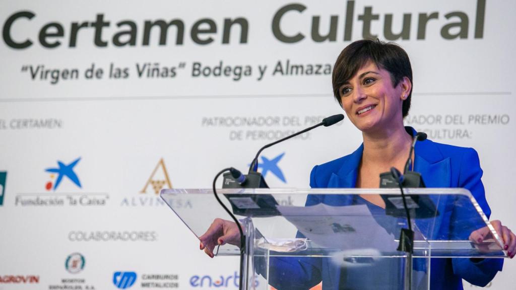 Isabel Rodríguez, ministra Portavoz y de Política Territorial.