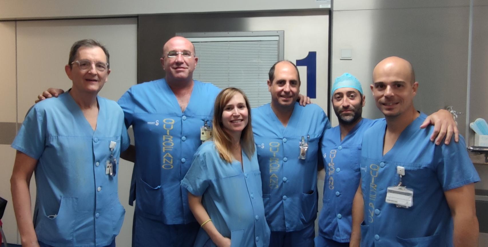 Equipo de intervención en el Hospital Virgen de la Salud de Toledo