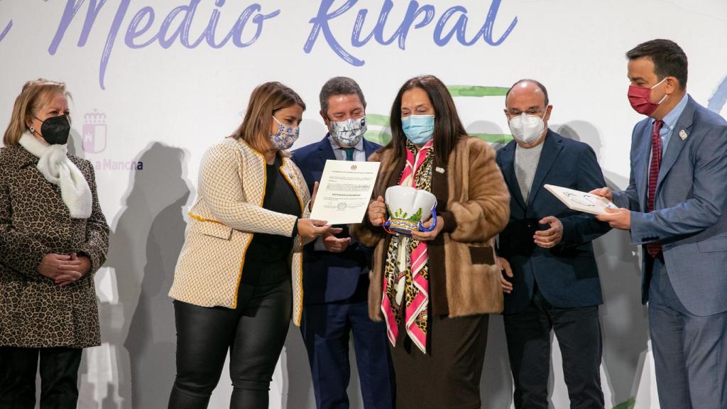 Un momento de la entrega de los Broches Gastronómicos