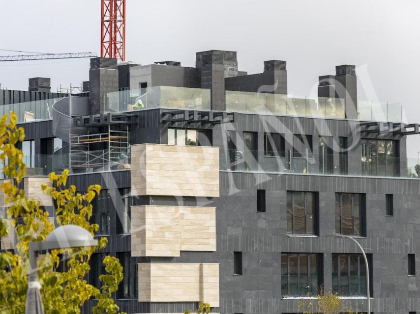 Vistas del ático que ha comprado Tamara Falcó en Madrid.