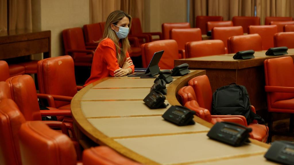 Cayetana Álvarez de Toledo, la semana pasada en el Congreso.