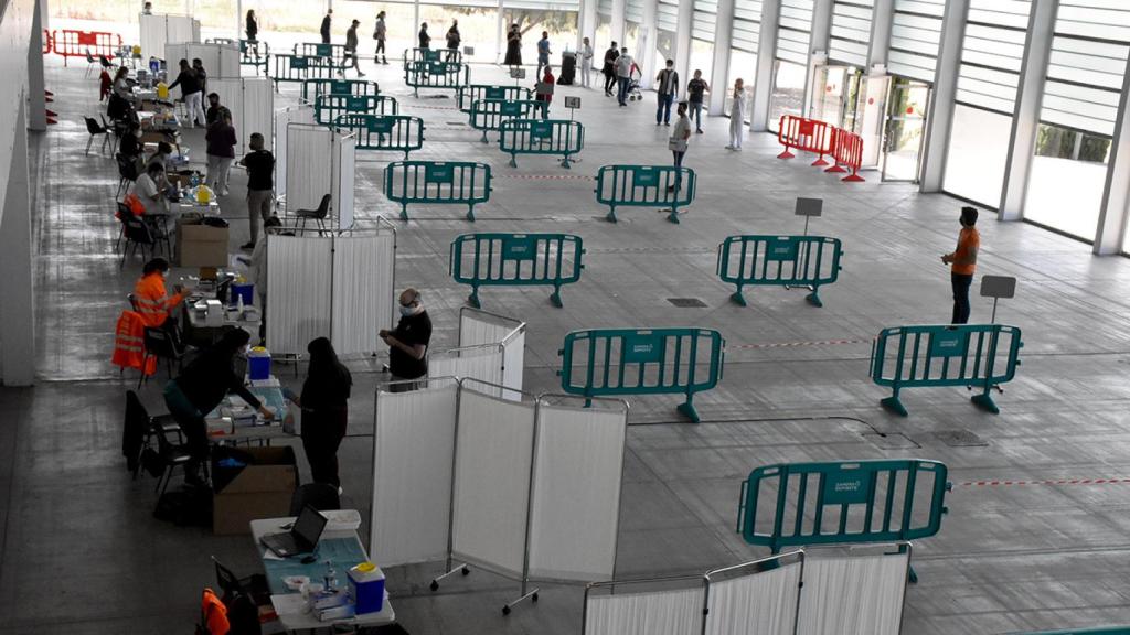 Vacunación masiva en Ifeza (Zamora)