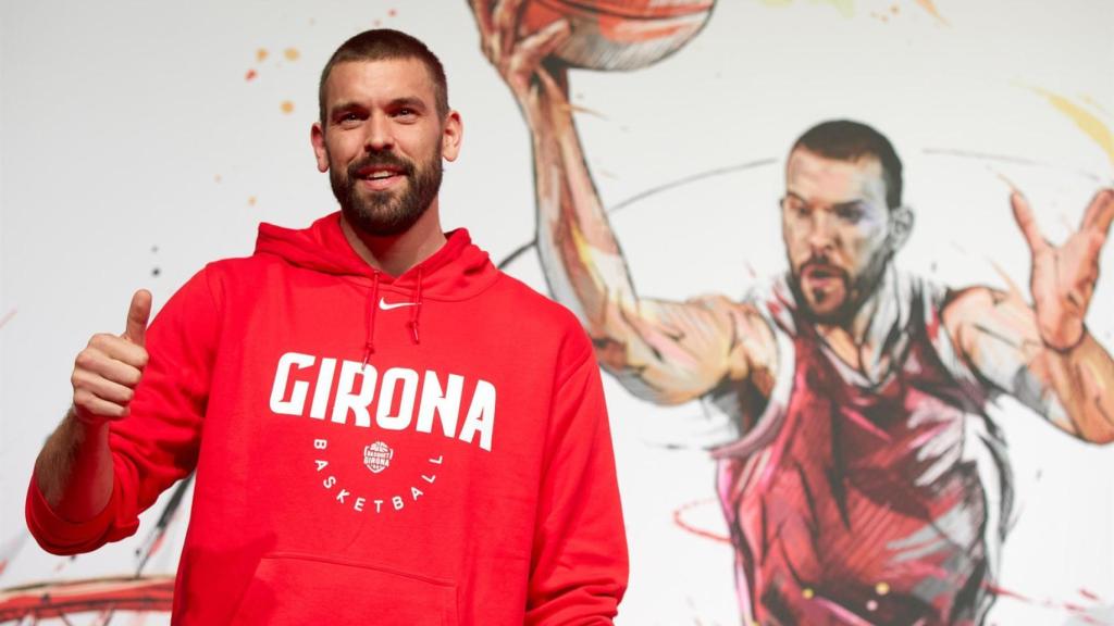 Marc Gasol presentado con el Girona
