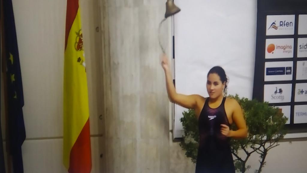 María Ramos en los Campeonatos de España de Piscina Corta 2021