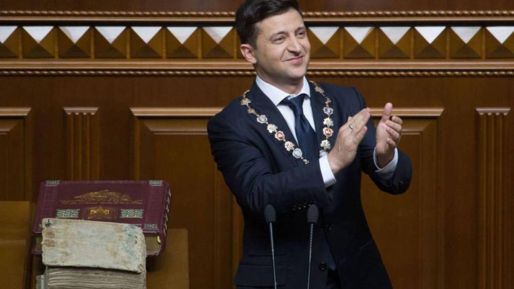 Volodímir Zelenski, presidente de Ucrania.