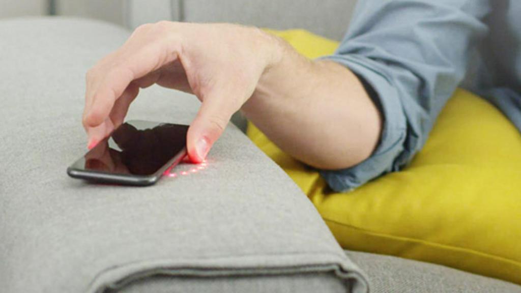 Carga inalámbrica de Smart Sofa