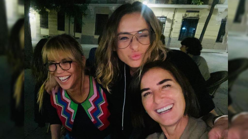 Bárbara Buenache (centro) ha llevado a la final de MasterChef Celebrity a Raquel Meroño (izquierda) y Belén López (derecha).