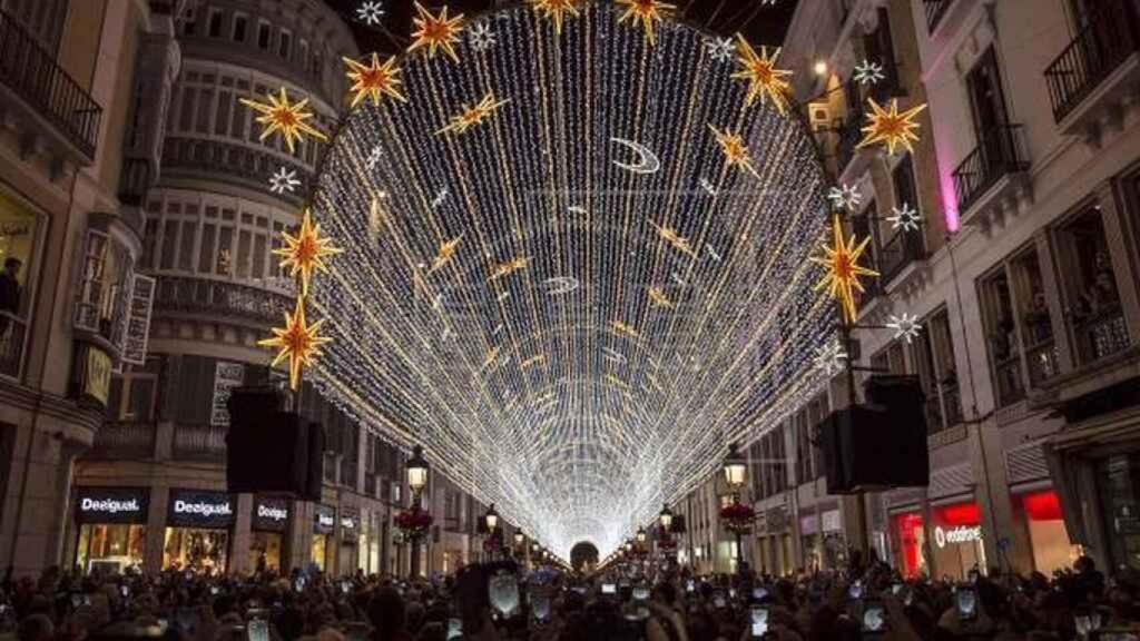 El cielo estrellado de Larios.