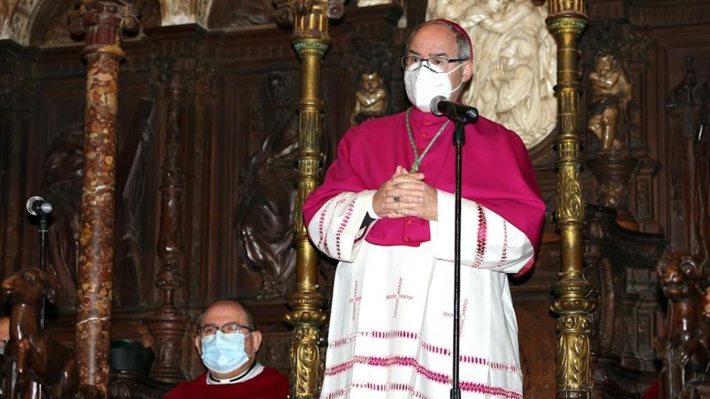 Francisco Cerro Chaves este sábado en la Catedral de Toledo. Foto: Óscar Huertas