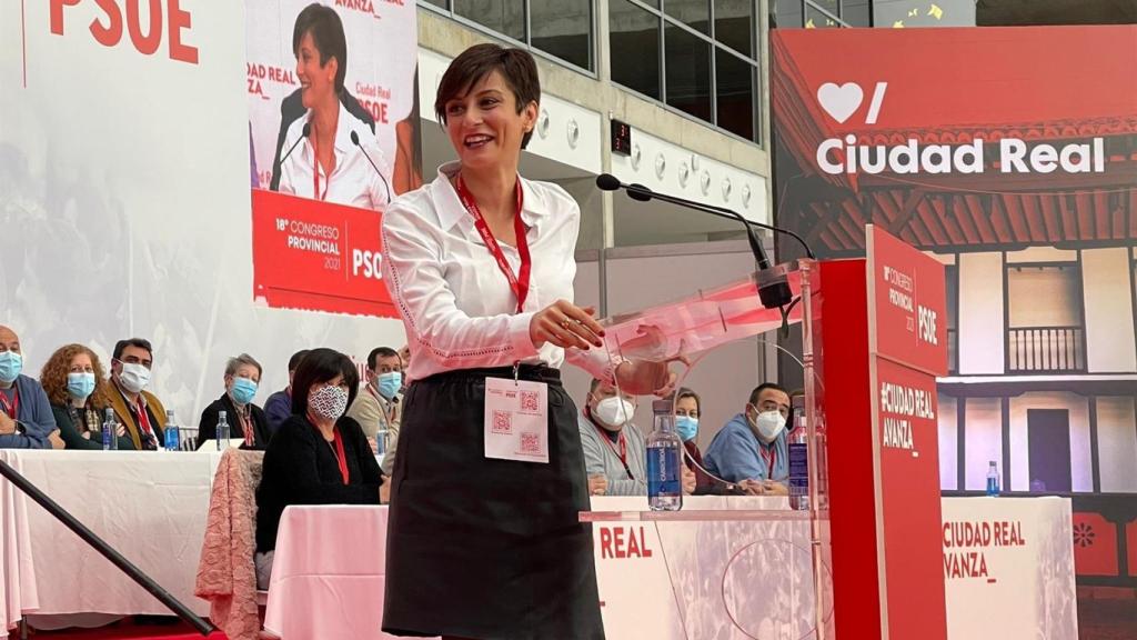 La ministra Rodríguez ataca al PP y a Ayuso en particular en el cónclave socialista de Ciudad Real