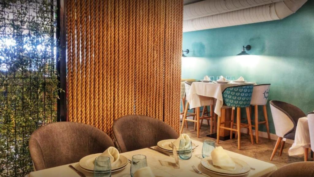 La especialidad de Moya son los mariscos frescos.