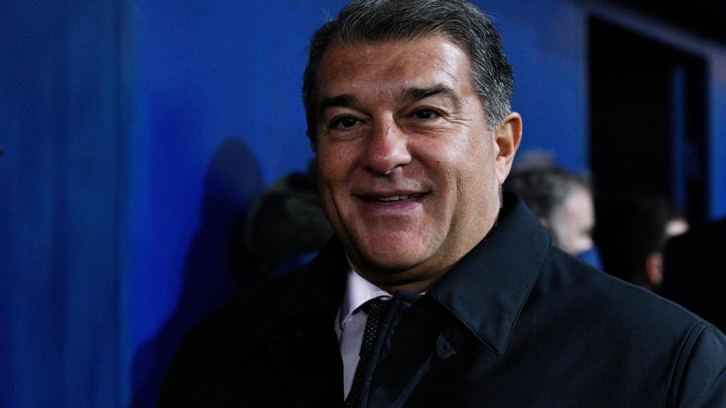 Joan Laporta, presidente del FC Barcelona