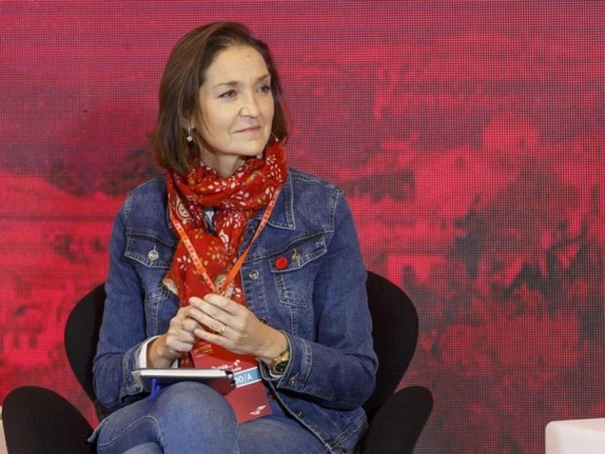 Reyes Maroto, en el ágora sobre despoblación