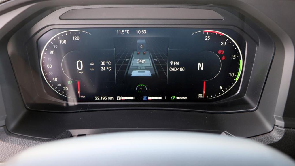 Cuadro de instrumentos.