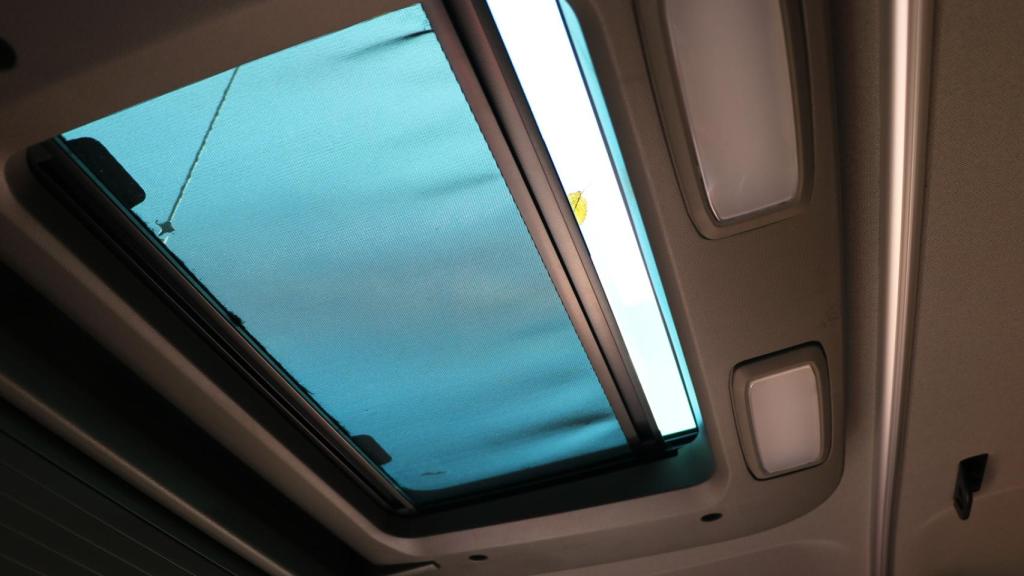 Techo panorámico del camión.