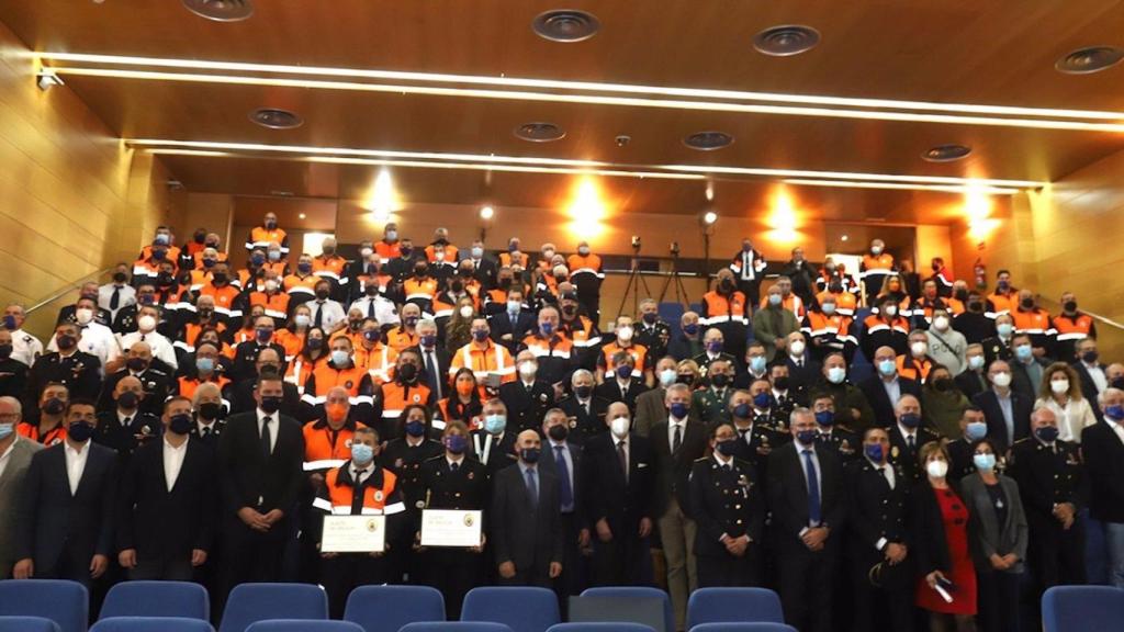 La Xunta reconoce la labor de Protección Civil en la pandemia