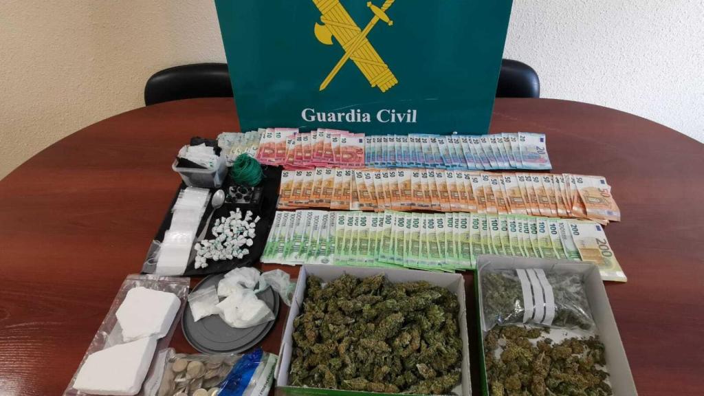 Una imagen de la operación de la Guardia Civil en Torrijos