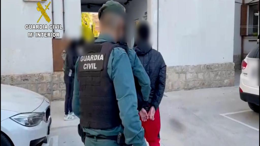 Hay dos detenidos en la operación de la Guardia Civil