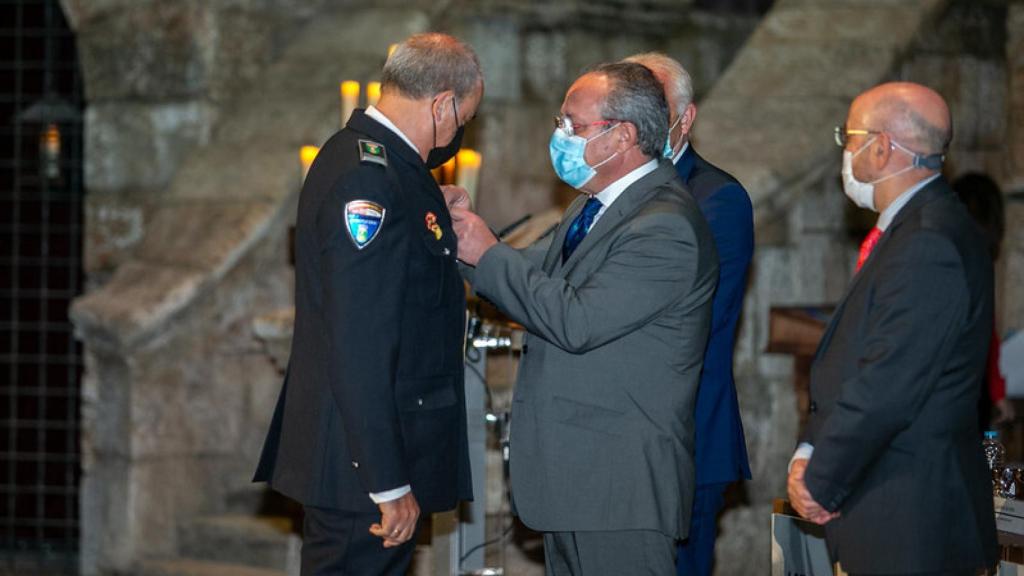 Ruiz Molina en la entrega de reconocimientos.