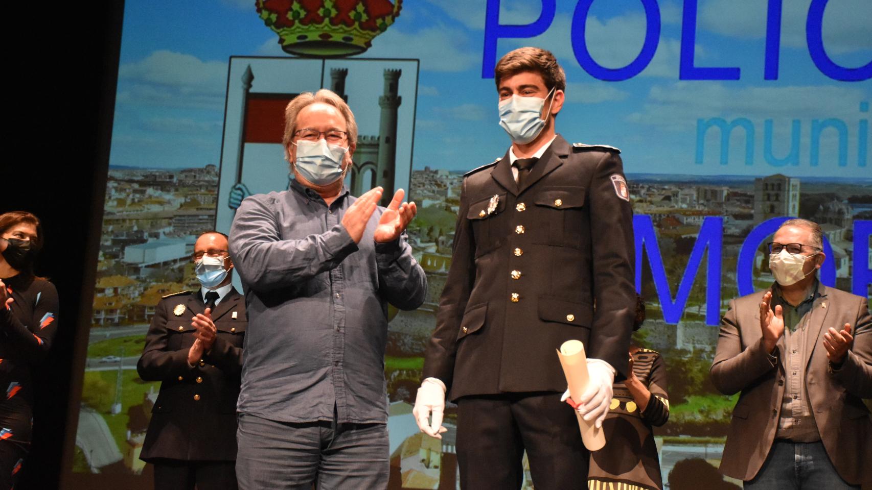 Condecoraciones día de la Policía Municipal de Zamora