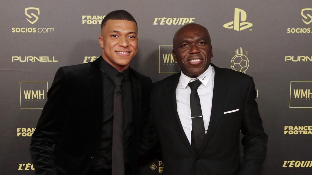 Kylian Mbappé y su padre Wilfried