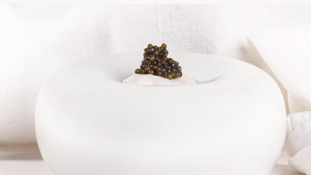 Plato del menú de temporada de El Bohío