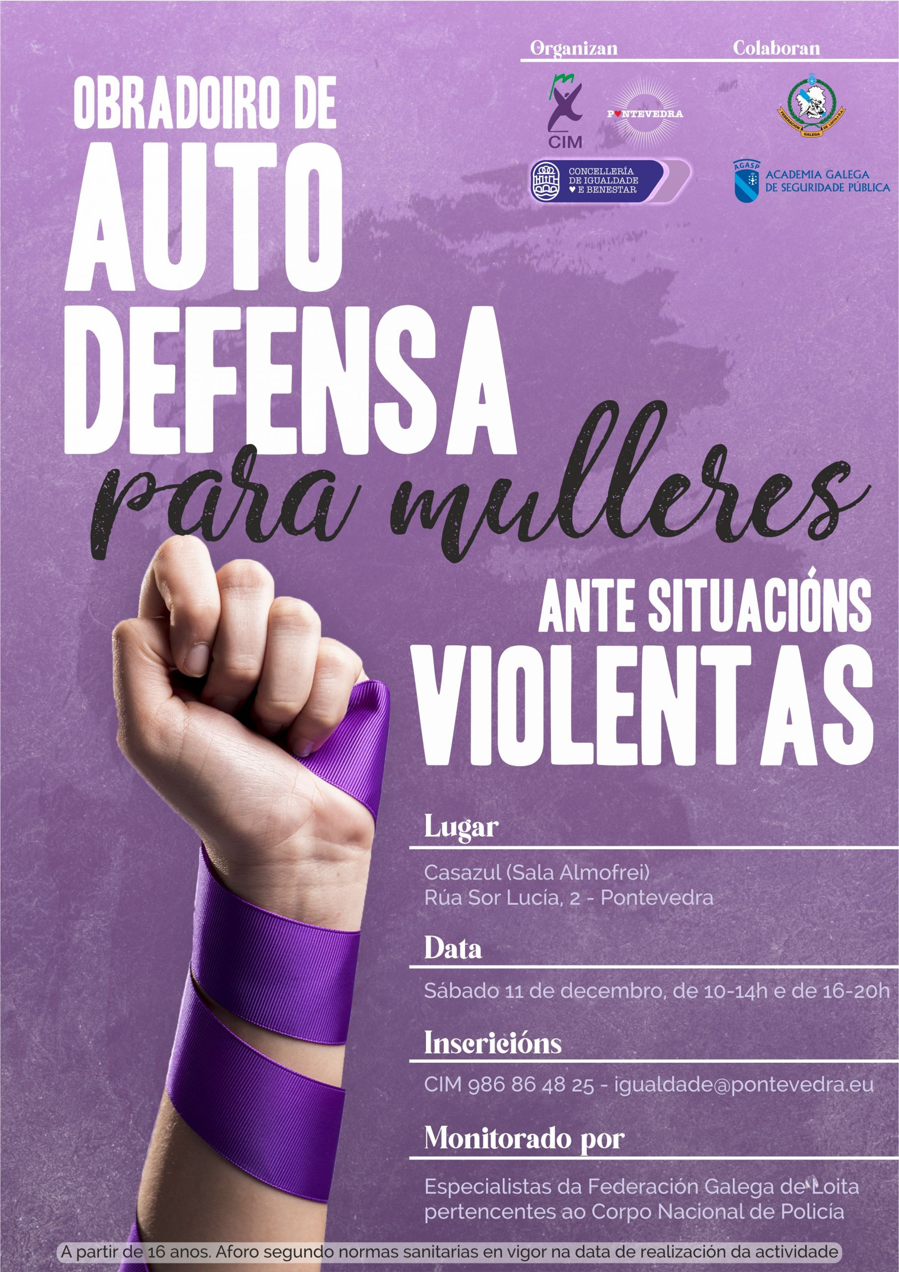 Cartel de la actividad.