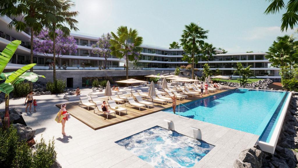 Infografía de Atlantic Homes, en Costa Adeje.