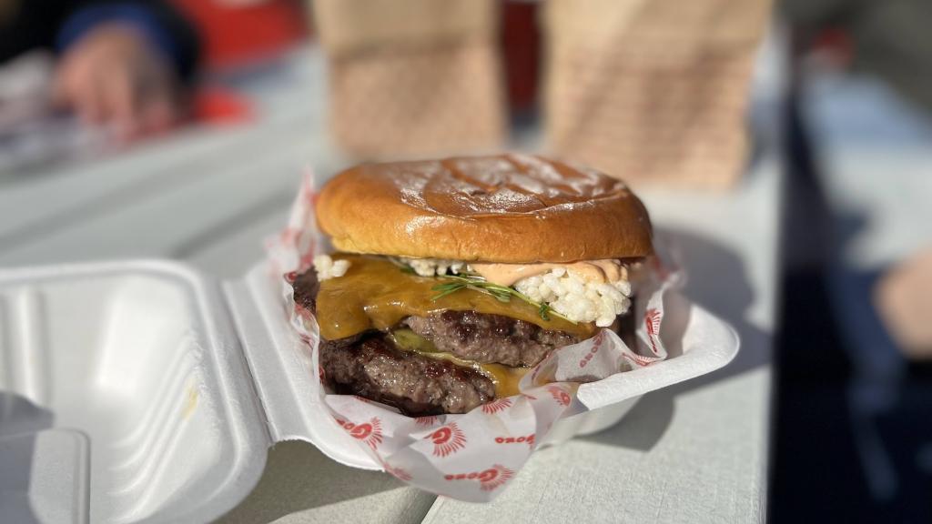 La hamburguesa de Dabiz Muñoz con arroz inflado