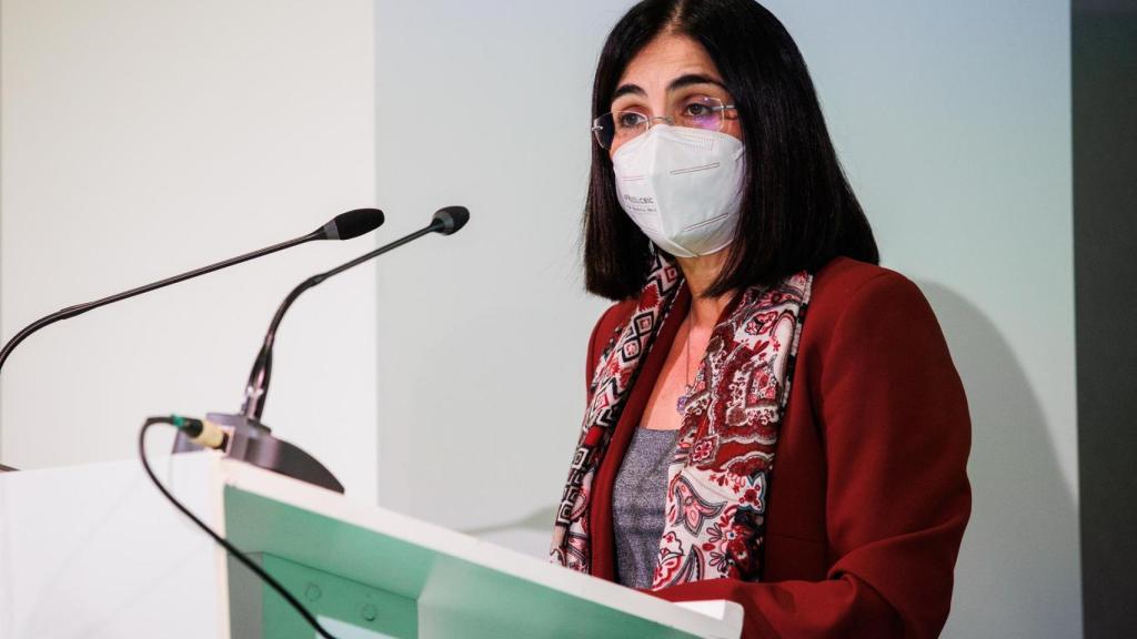 La ministra de Sanidad, Carolina Darias.