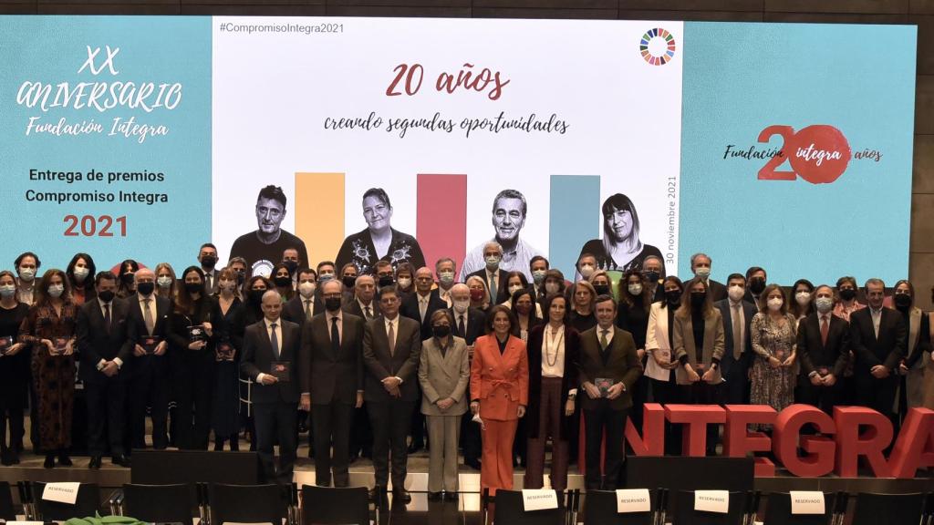 Fundación Integra celebra sus 20 años premiando a las empresas que apuestan por la integración