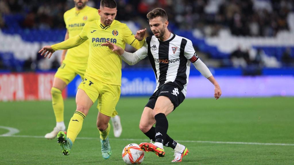 El Victoria se enfrentó al Villarreal en Copa del Rey en Riazor