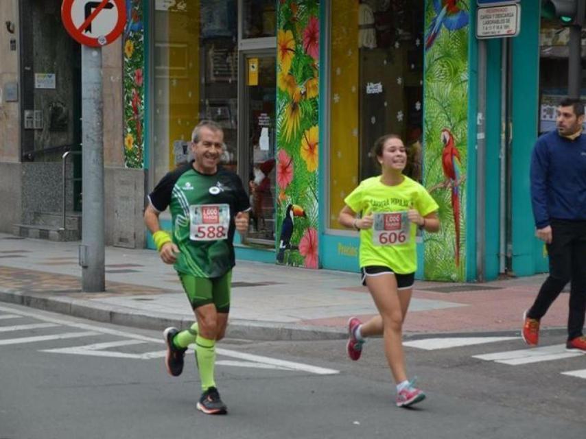 Pablo Sánchez Mollón, en una carrera./ Foto Pablo Sánchez