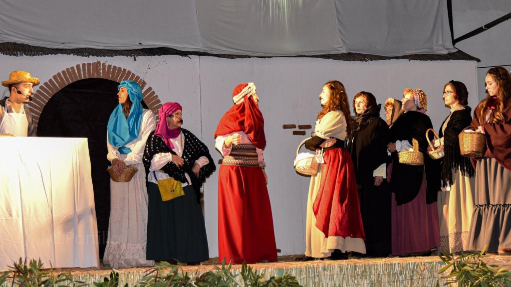 Recreaciones históricas en Tolox, en Málaga.