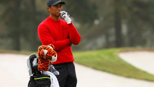 Tiger Woods durante un torneo