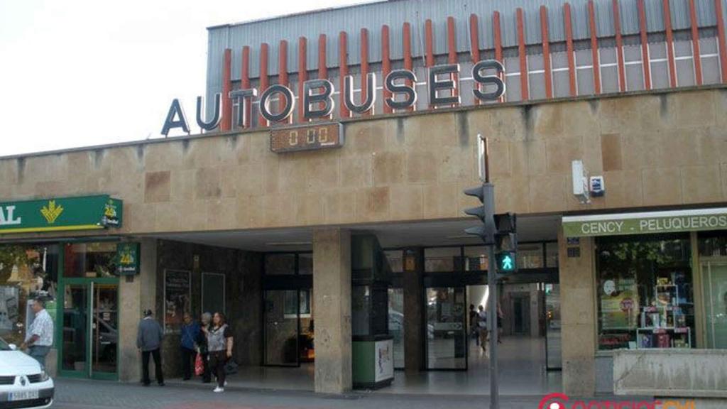 Imagen de archivo de la estación de autobuses de la capital salmantina