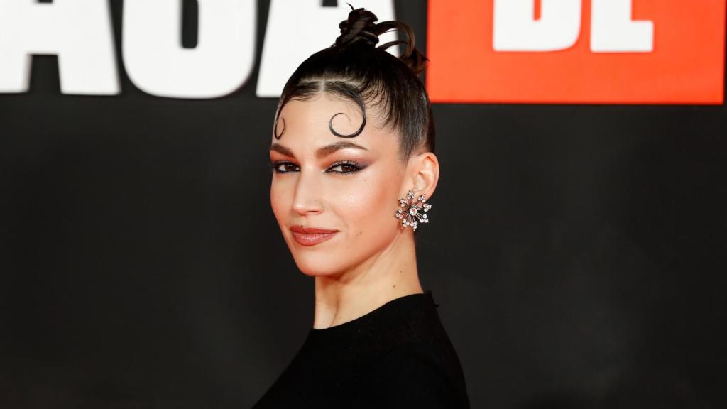 Úrsula Corberó en la presentación de los cinco últimos capítulos de 'La casa de papel'.
