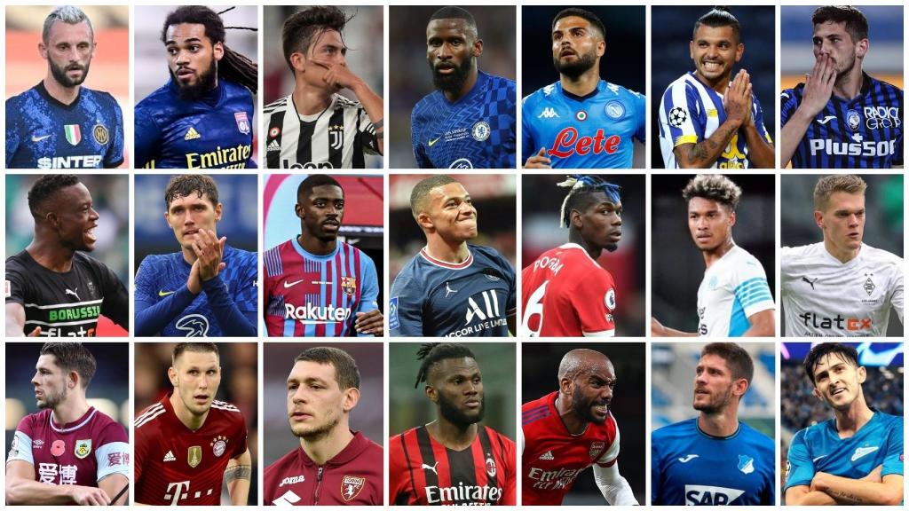 Jugadores que quedan libres en 2022