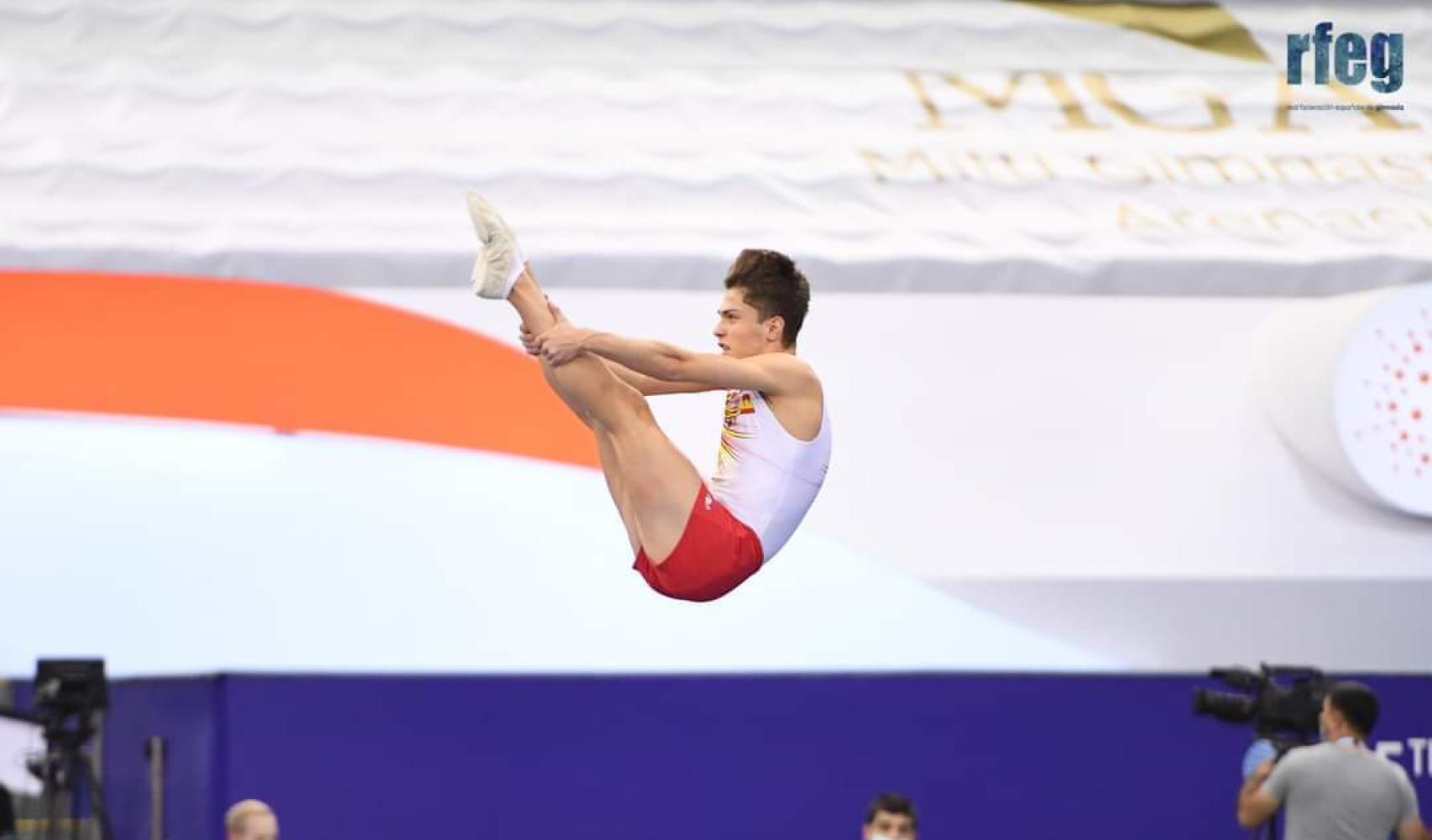 Carlos del Ser en una competición