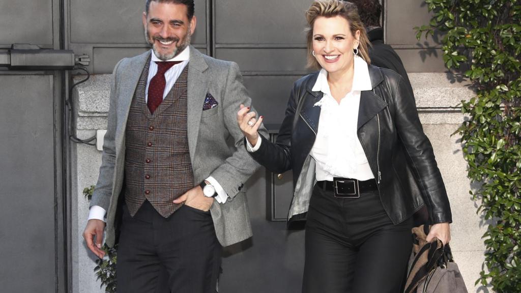 Matías Urrea y Ainhoa Arteta en una imagen de archivo fechada en 2020.