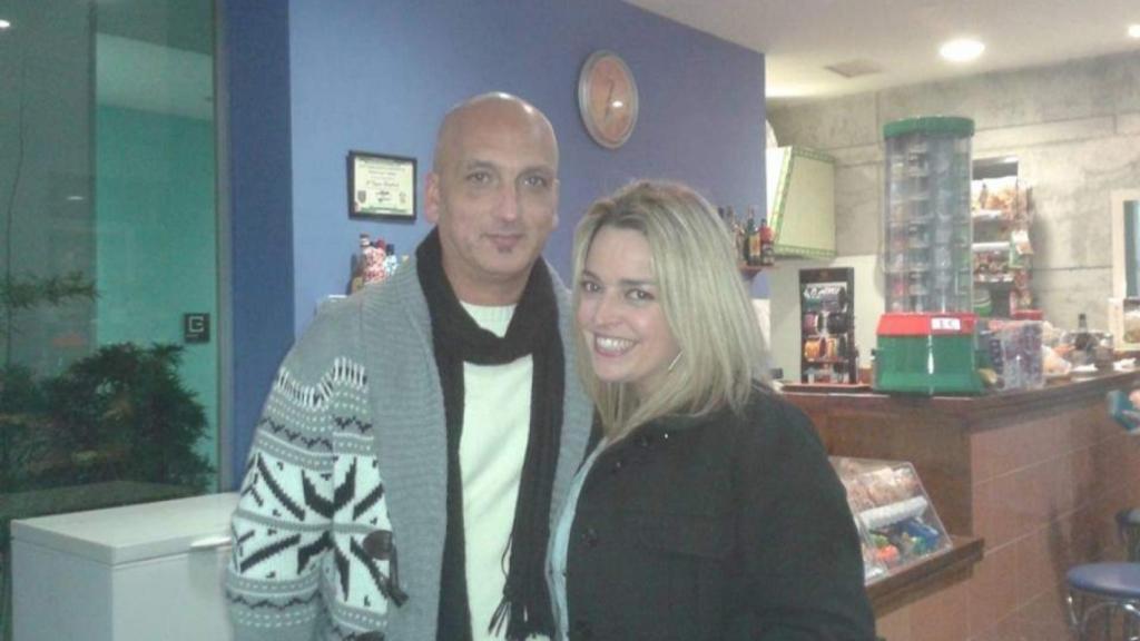 La primera foto que tiene la pareja.