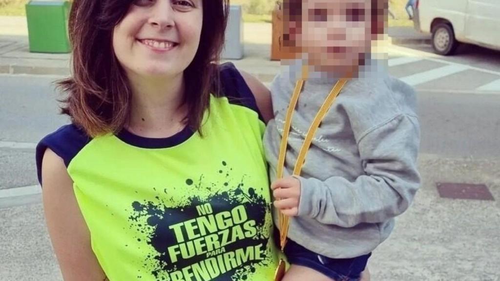 Georgina Col con Claudia.