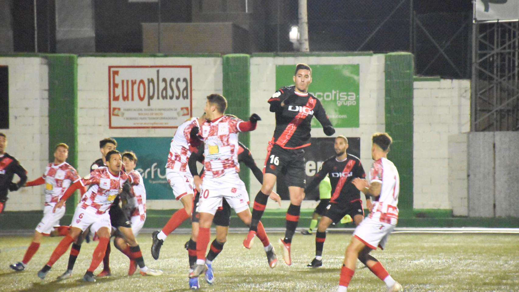 Imágenes del CD Guijuelo vs Rayo Vallecano de Copa del Rey